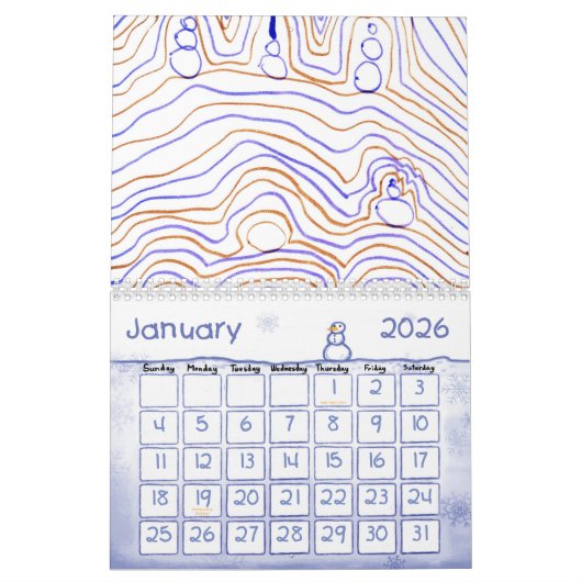 2012 durch Harry Bell Kalender (Jan 2026)