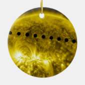 2012 Durchquerung des Planeten Venus durch die Son Keramikornament (Hinten)