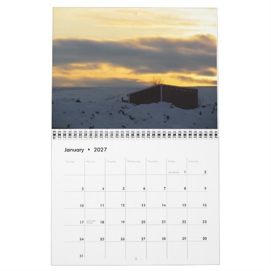 2012: Ein Jahr in den Bergen Kalender (Jan 2027)