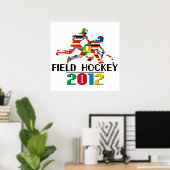 2012: Feldhockey Poster (Heimbüro)
