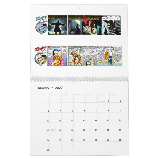2012 FLINKER KALENDER (Jan 2027)