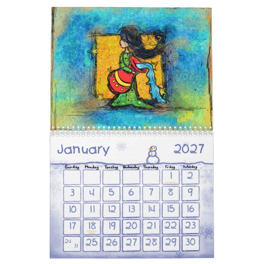 2012 für Kinder Kalender (Jan 2027)