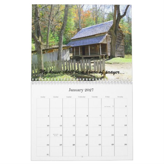 2012 Gebets-Kalender Kalender (Jan 2027)