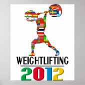 2012: Gewichtheben Poster (Vorne)