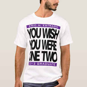 2012 graduierte kundengerechte wünschen Sie T-Shirt