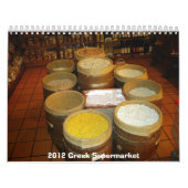 2012 Grieche-Supermarkt-Kalender Kalender (Titelbild)