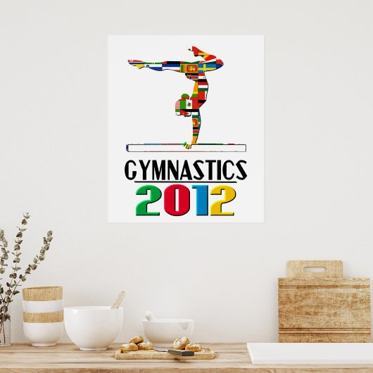 2012: Gymnastik Poster (Küche)