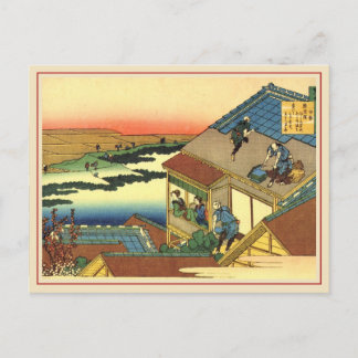 2012 Hokusai-Kalender Postkarte