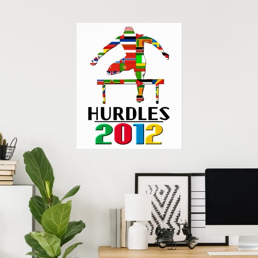2012: Hurdles Poster (Heimbüro)