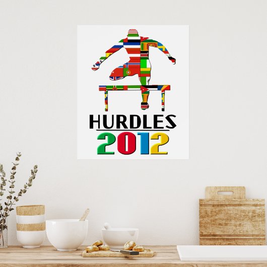2012: Hurdles Poster (Küche)