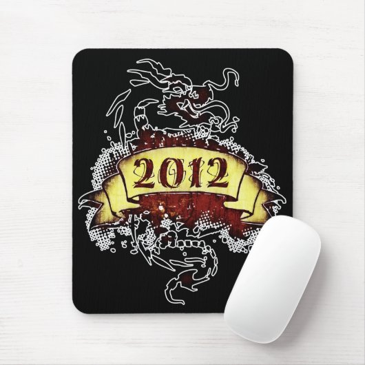 2012 - Jahr des Drachenmousepads Mousepad (Mit Mouse)