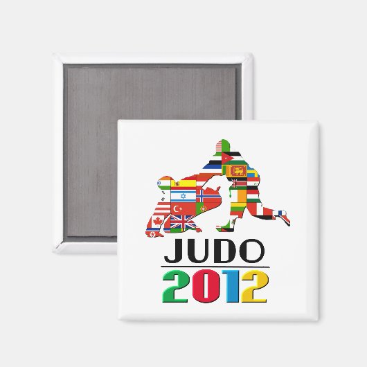 2012: Judo Magnet (Vorderseite/Rückseite)