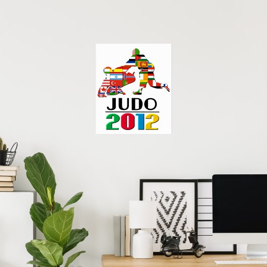 2012: Judo Poster (Heimbüro)