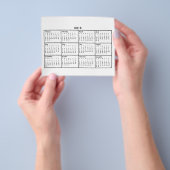2012 Kalender Flyer (Gruppe)