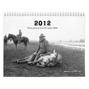2012 Kalender - frühe 1900s PferdeFotos