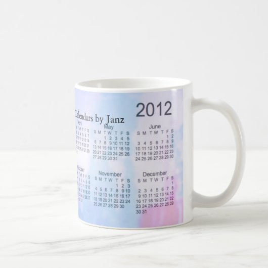 2012 Kalender Kaffeetasse (Rechts)