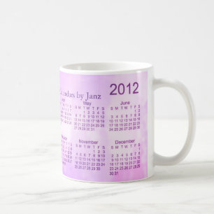 2012 Kalender Kaffeetasse