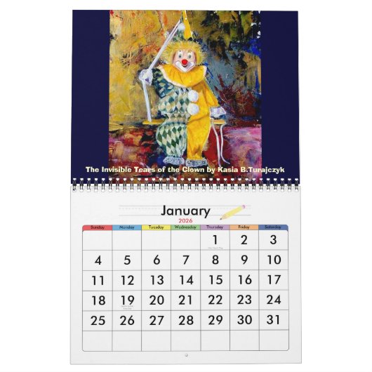 2012 Kalender-Rückkehr von Peter Pan Kalender (Jan 2026)