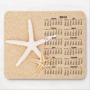 2012 Kalender - Starfish Mousepad