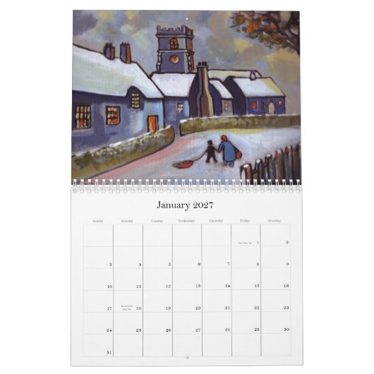 (2012 Kalenderbilder von meinen Vorlagen) Kalender (Jan 2027)