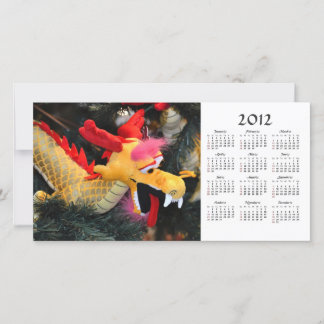 2012 Kalenderdrachenfotokarte
