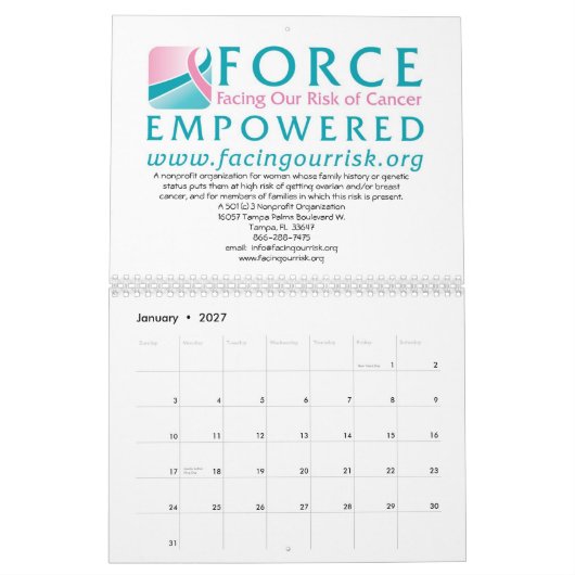 2012 KRAFT Kalender (Promo Code-ALLCALENDARS) (Jan 2027)