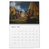 2012 Kunst im Südwesten und im Amerikanische Urein Kalender (Feb 2027)