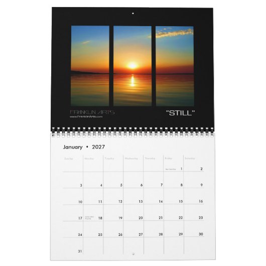 2012 Landschaften u. Meerblicke Kalender (Jan 2027)