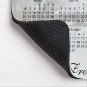 2012 landschaftlicher Kalender Mousepad (Ecke)