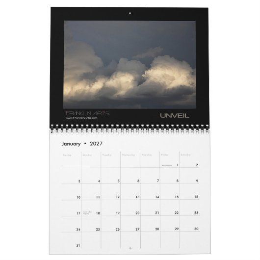 2012 Landschaftskalender Kalender (Jan 2027)