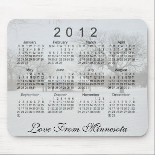 2012 Landschaftskalender Mousepad