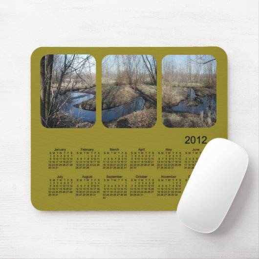 2012 Landschaftskalender Mousepad (Mit Mouse)