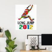 2012: Long Jump Poster (Heimbüro)