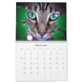 2012 niedliche Katzen Kalender (Mär 2026)