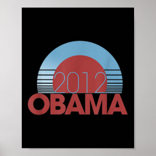 2012 Obama Retro Vintag Poster