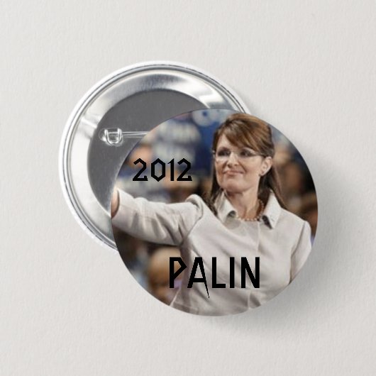 2012, PALIN BUTTON (Vorne & Hinten)