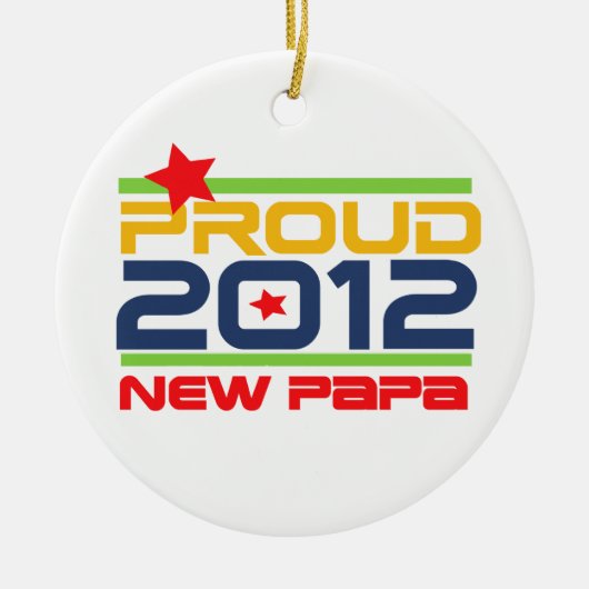 2012 Papa-T - Shirt und Geschenke Keramikornament (Vorne)
