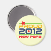 2012 Papa-T - Shirt und Geschenke Magnet (Vorderseite/Rückseite)