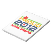 2012 Papa-T - Shirt und Geschenke Notizblock (Rotiert)