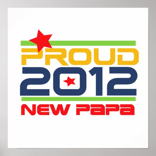 2012 Papa-T - Shirt und Geschenke Poster (Vorne)