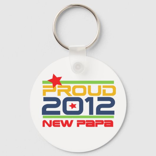 2012 Papa-T - Shirt und Geschenke Schlüsselanhänger (Vorderseite)
