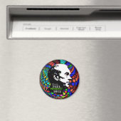 2012 Ron Paul Psychedelic Magnet (In Situ (Geschirrspüler))