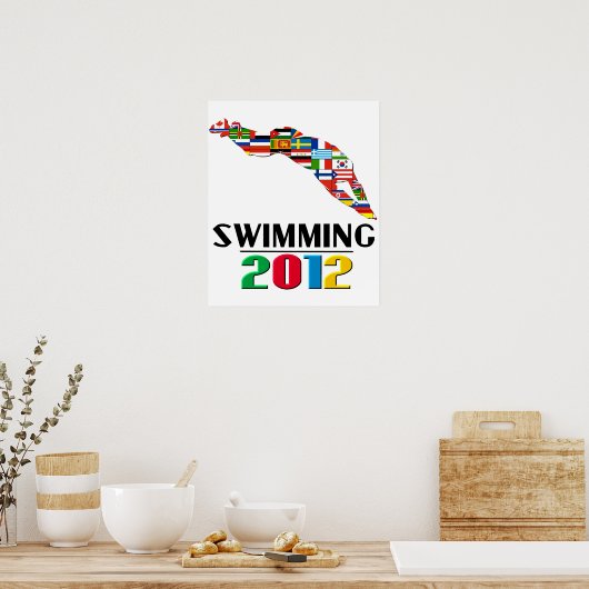 2012: Schwimmbad Poster (Küche)