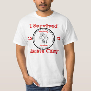 2012 Shirt Karate Camp I ÜBERLEBT