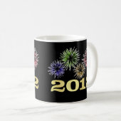 2012 Silvester-Gastgeschenke-Tasse Kaffeetasse (VorderseiteRechts)