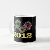 2012 Silvester-Gastgeschenke-Tasse Kaffeetasse (Vorderseite Links)