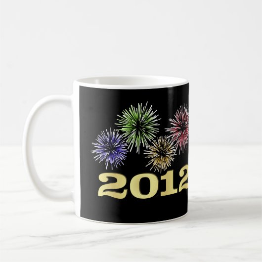 2012 Silvester-Gastgeschenke-Tasse Kaffeetasse (Links)