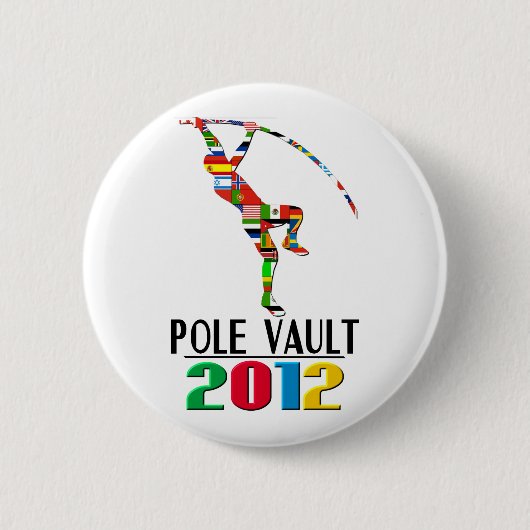 2012: Stabhochsprung Button (Vorderseite)