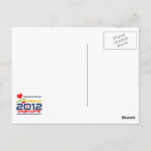 2012 stolze Großvater-T - Shirts und Geschenke Postkarte (Rückseite)