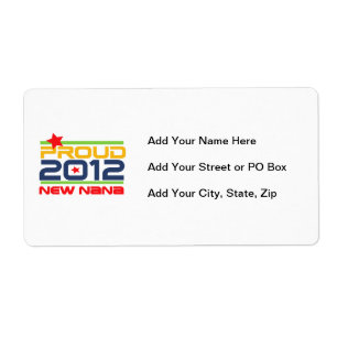 2012 stolze Nana-T - Shirts und -geschenke